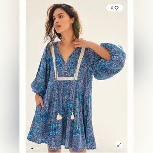 Anthropologie Lissa Romper SZ S